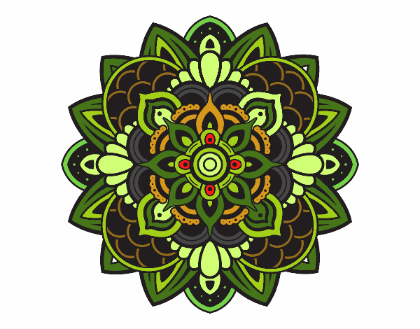 Mandala decorativa