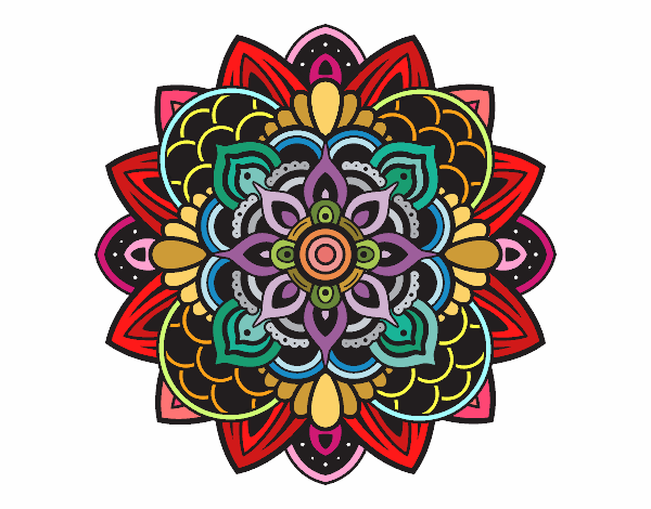 Mandala decorativa