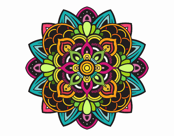 Mandala decorativa