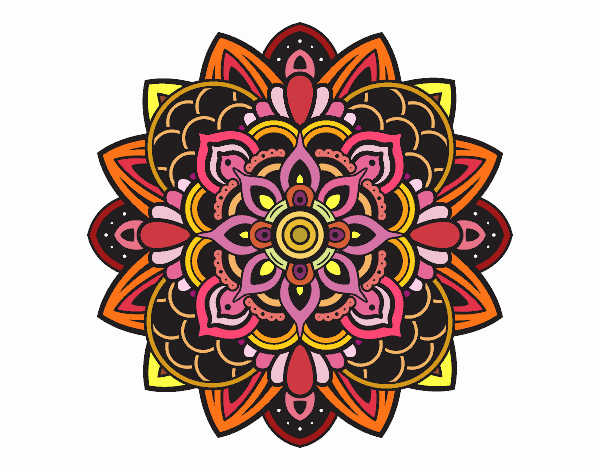 Mandala decorativa