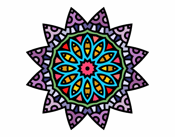 Mandala estrella