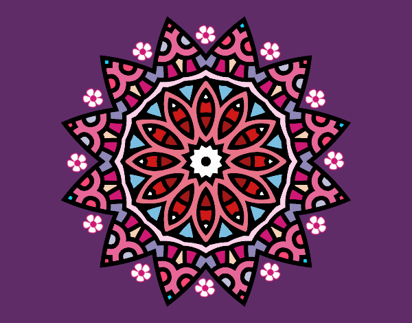 Mandala estrella