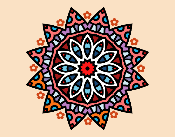 Mandala estrella