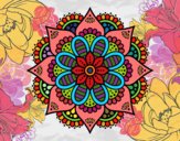 Mandala flor de primavera