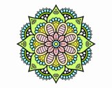 Mandala flor de primavera