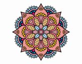 Mandala flor de primavera