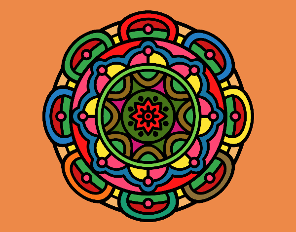 Mandala para la relajación mental