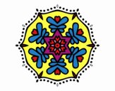 Mandala simétrica