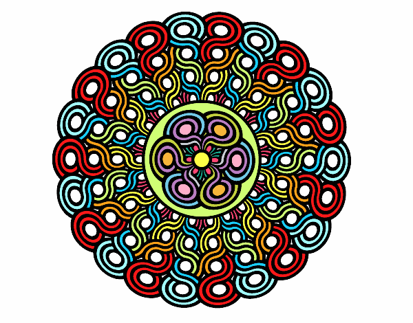 Mandala trenzada