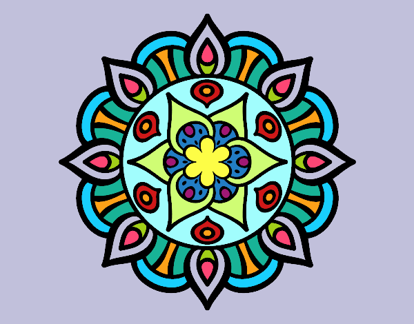 Mandala vida vegetal