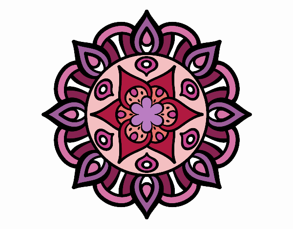 Mandala vida vegetal