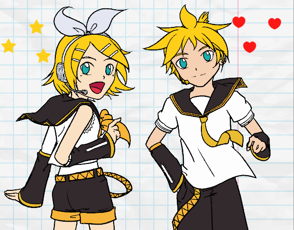 ❤️😍💕Rin y Len Kagamine Vocaloid 💕😍❤️