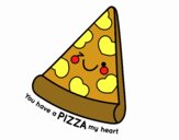 You have a pizza my heart