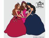 Barbie y sus amigas princesas