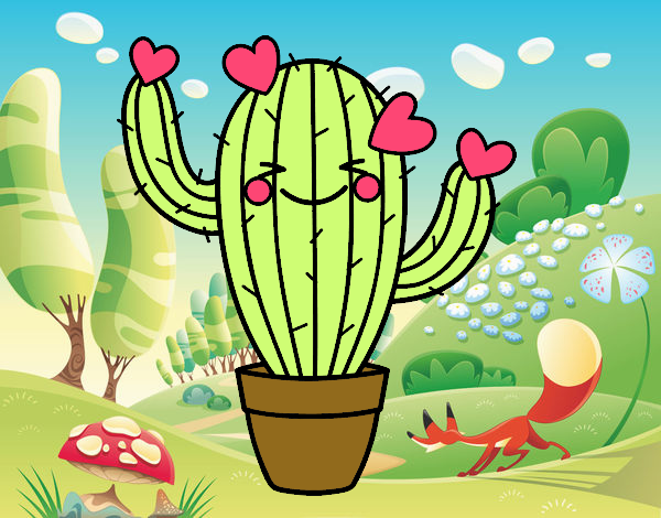 Cactus corazón