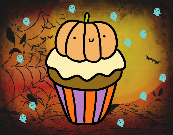 Halloween cupcake