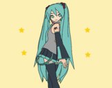 Hatsune Miku vocaloid