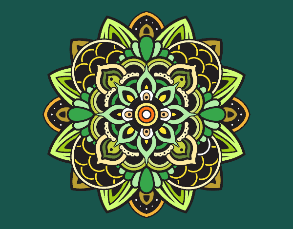 Mandala decorativa