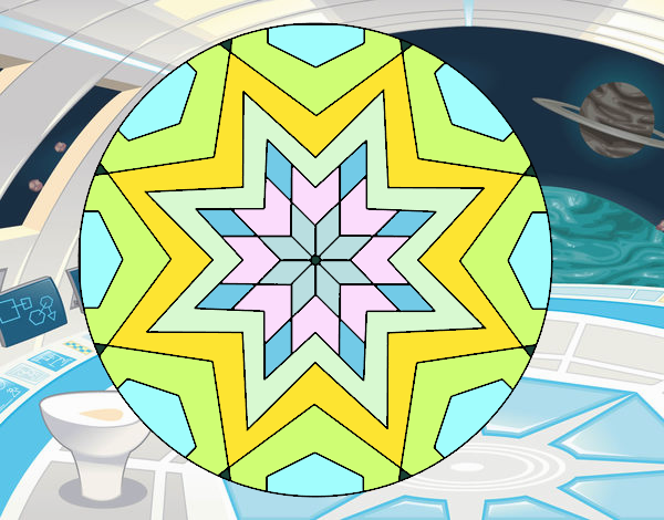 Mandala de la nave espacial