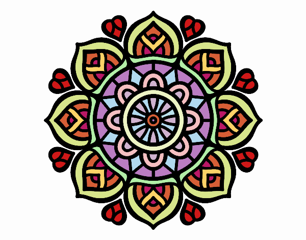 Mandala para la concentración mental