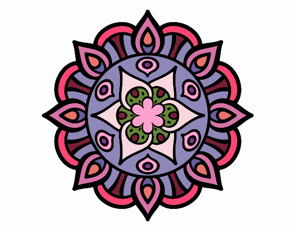 Mandala vida vegetal