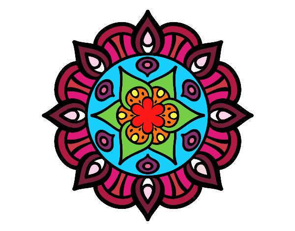 Mandala vida vegetal