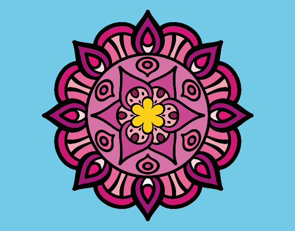 Mandala vida vegetal