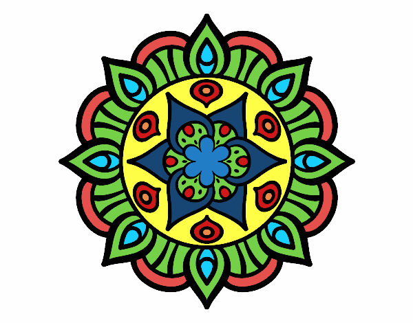 Mandala vida vegetal