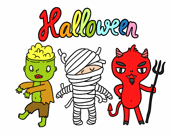 Monstruitos de Halloween