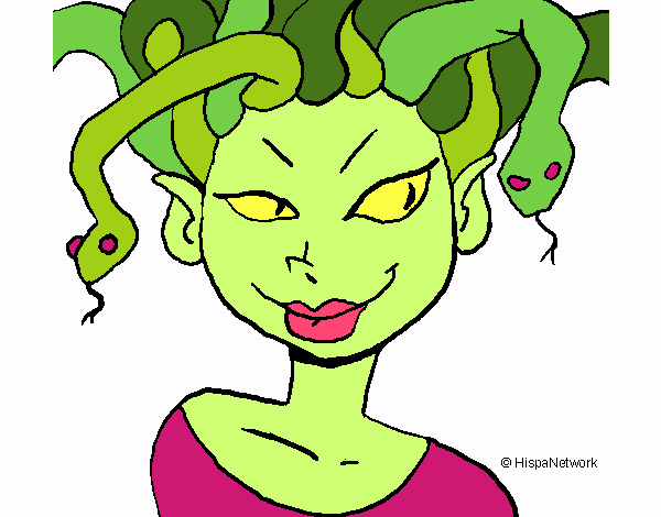 Mujer medusa