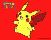 Pikachu en Pokémon Art Academy