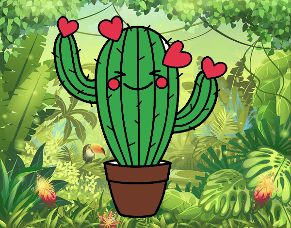 Cactus corazón