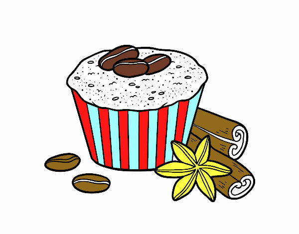 Cupcake de café