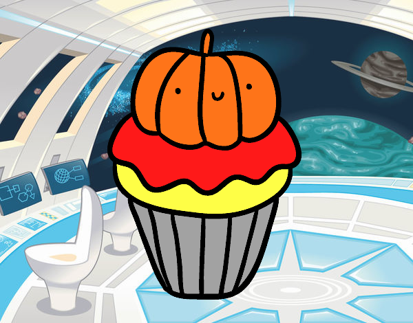 Halloween cupcake