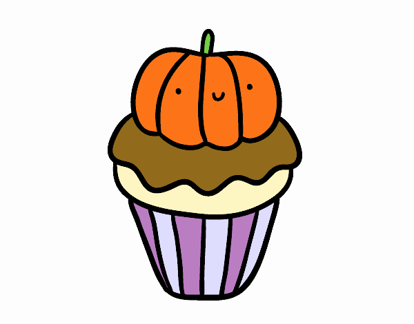 cupcake de calabaza