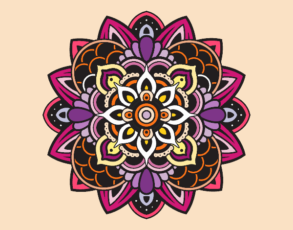 Mandala decorativa