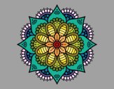 Mandala flor de primavera