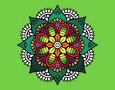 Mandala flor de primavera