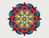 Mandala flor de primavera