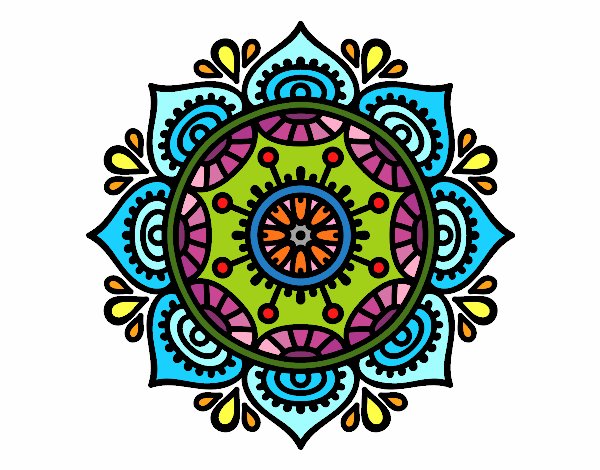 Mandala para relajarse