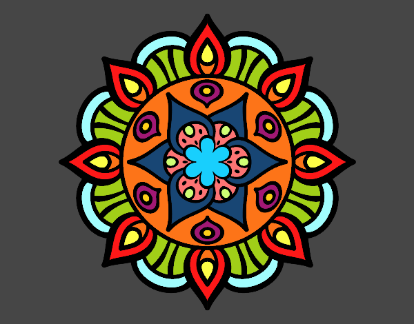 Mandala vida vegetal