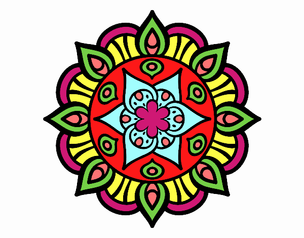 Mandala vida vegetal