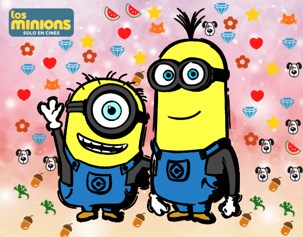 Minions - Carl y Kevin