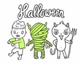 Monstruitos de Halloween