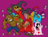 Monstruos de Halloween