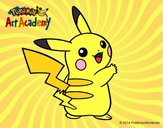 Pikachu de espaldas