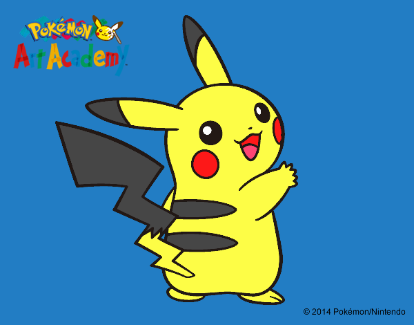 Pikachu de espaldas