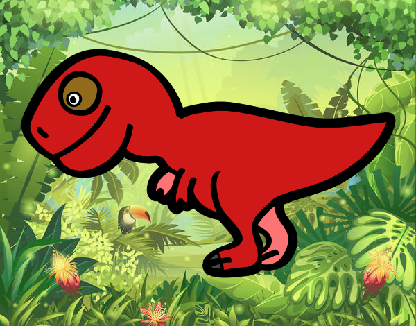 Tiranosaurio rex joven