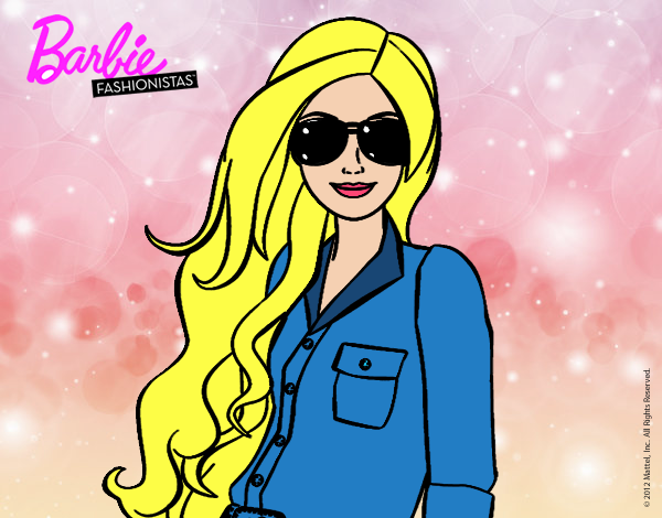 Barbie con gafas de sol