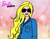 Barbie con gafas de sol